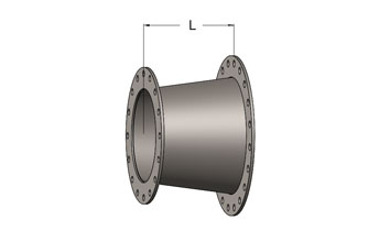 Exhaust Cone, ANSI Pattern Flanges