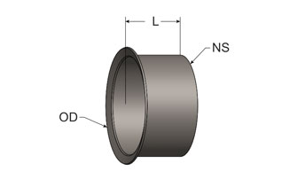 Exhaust Flange – Flared