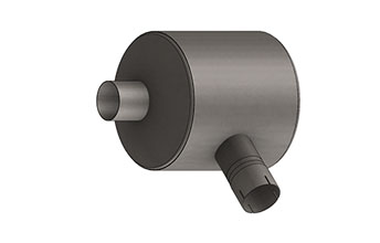 800 Series Compact Exhaust Silencer