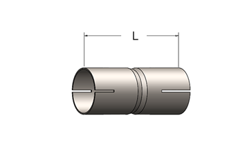 Exhaust Tube Fitting – Slotted ID Cuff