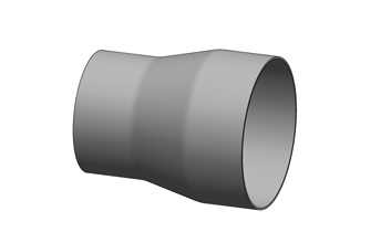 Exhaust Tube Reducer/Expander - Plain Tube