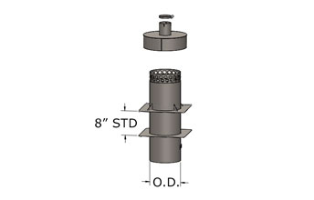 Exhaust Thimble – Roof & Non-Combustible Walls