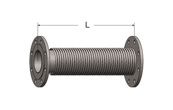 Flex Connector with ANSI Flanges