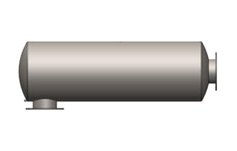 Exhaust Silencer, Cylindrical Series
